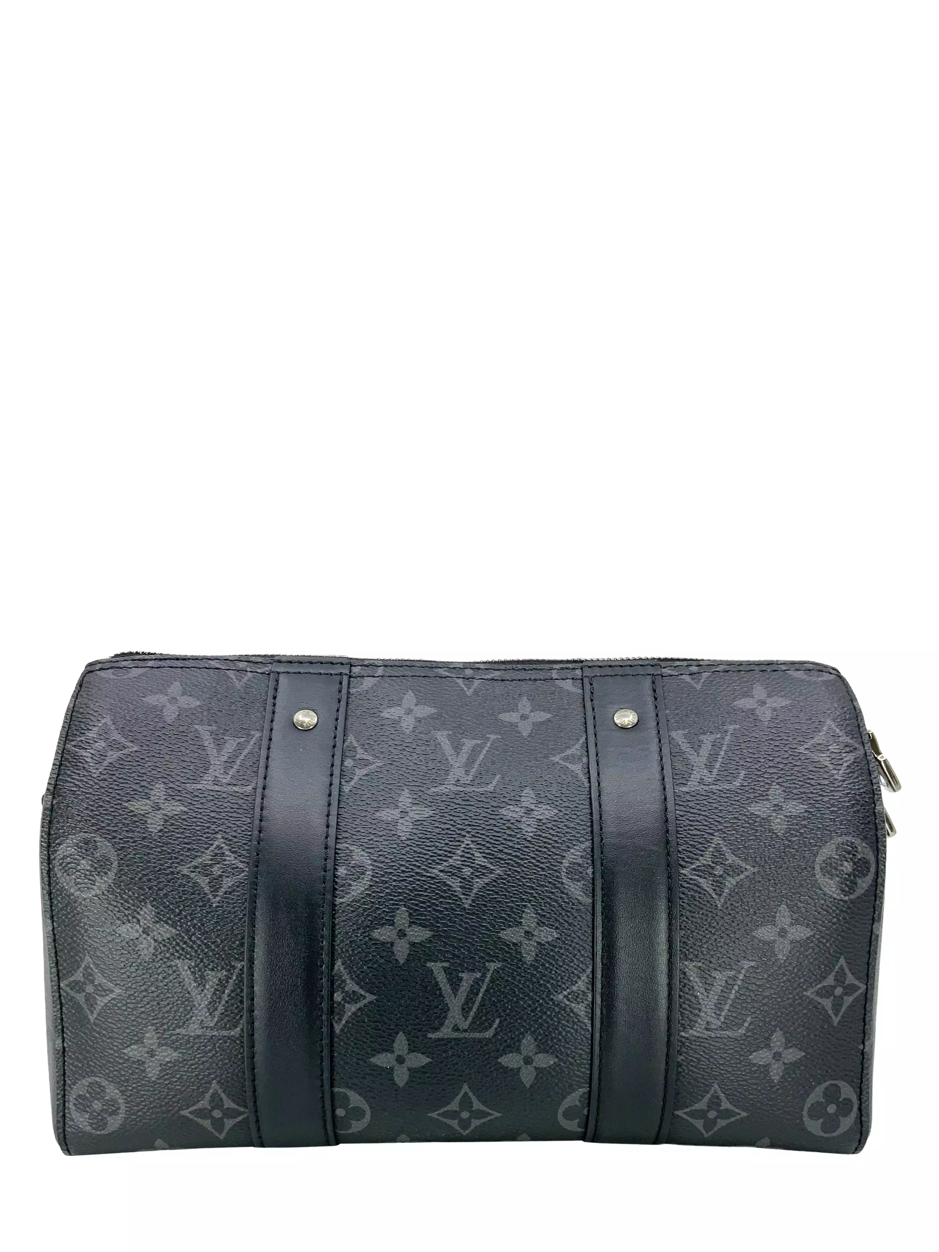 LOUIS VUITTON City Keepall Bag Monogram Eclipse Canvas