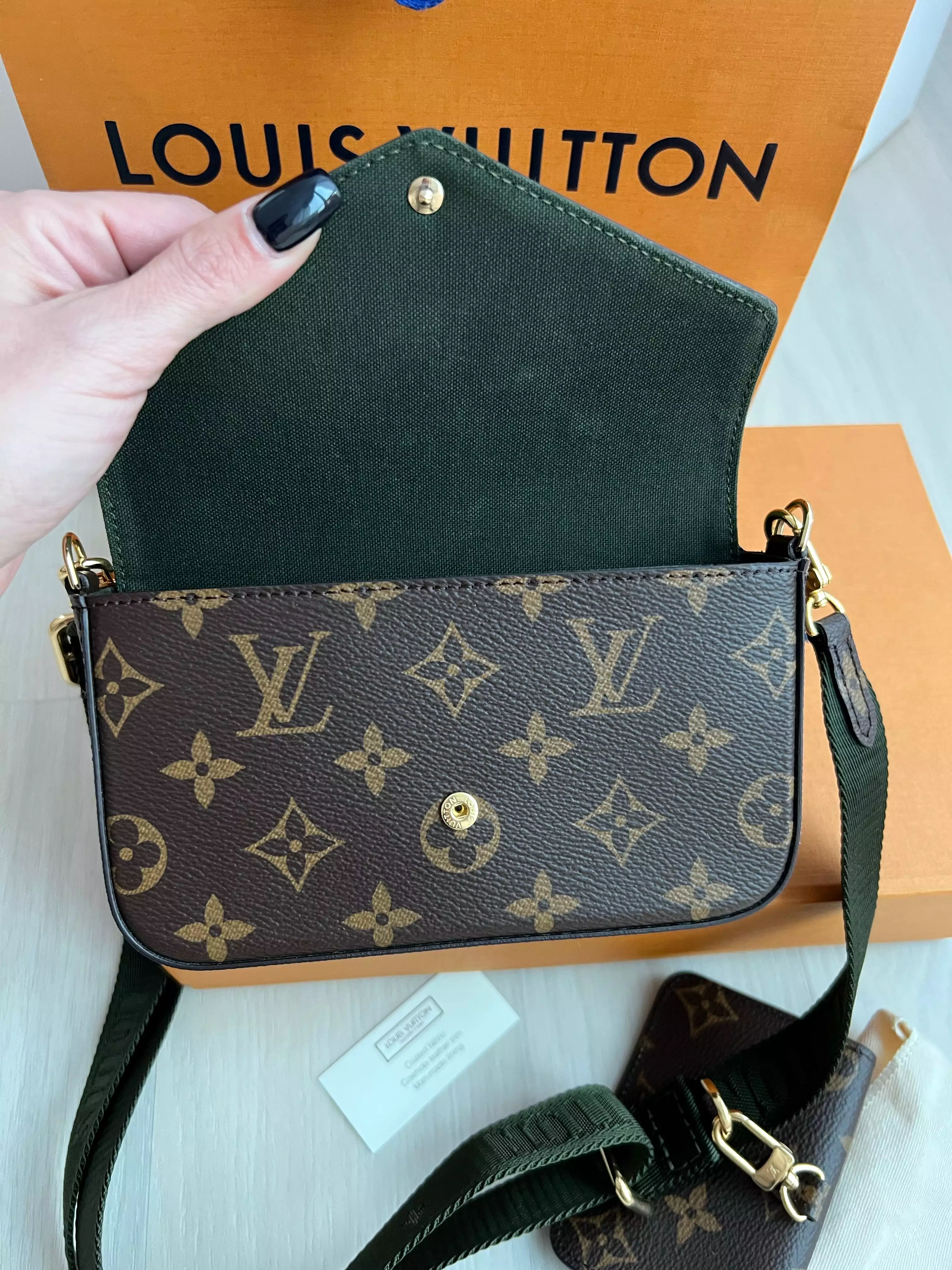 Louis Vuitton Felicie Strap & Go Bag