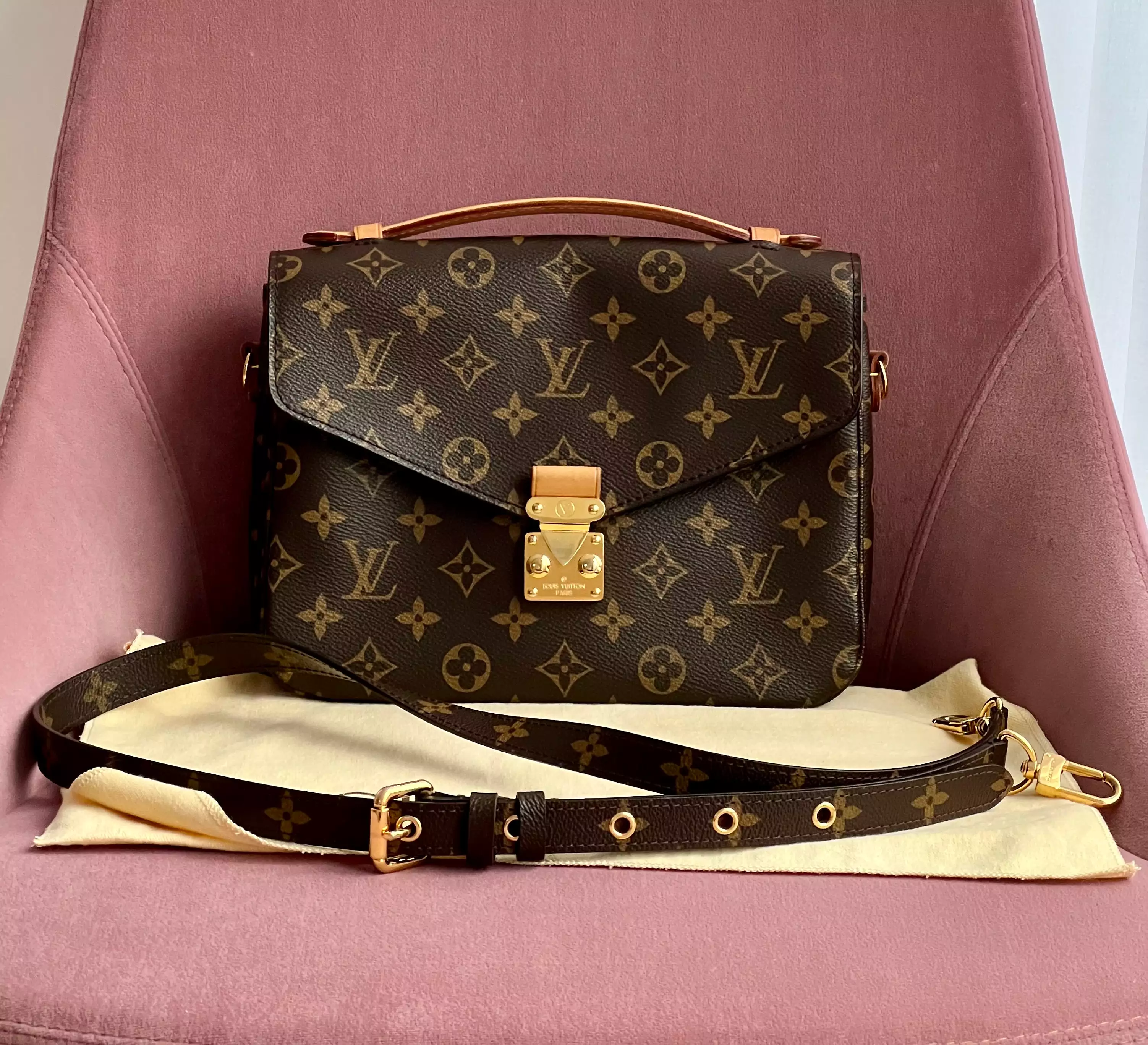 Louis Vuitton Pochette Metis Bag