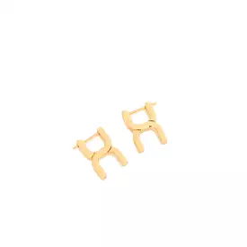 Marcie Earrings, Gold