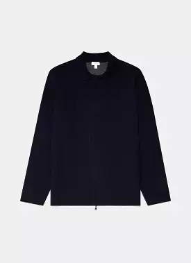 Men's Double Faced Jacket in Navy