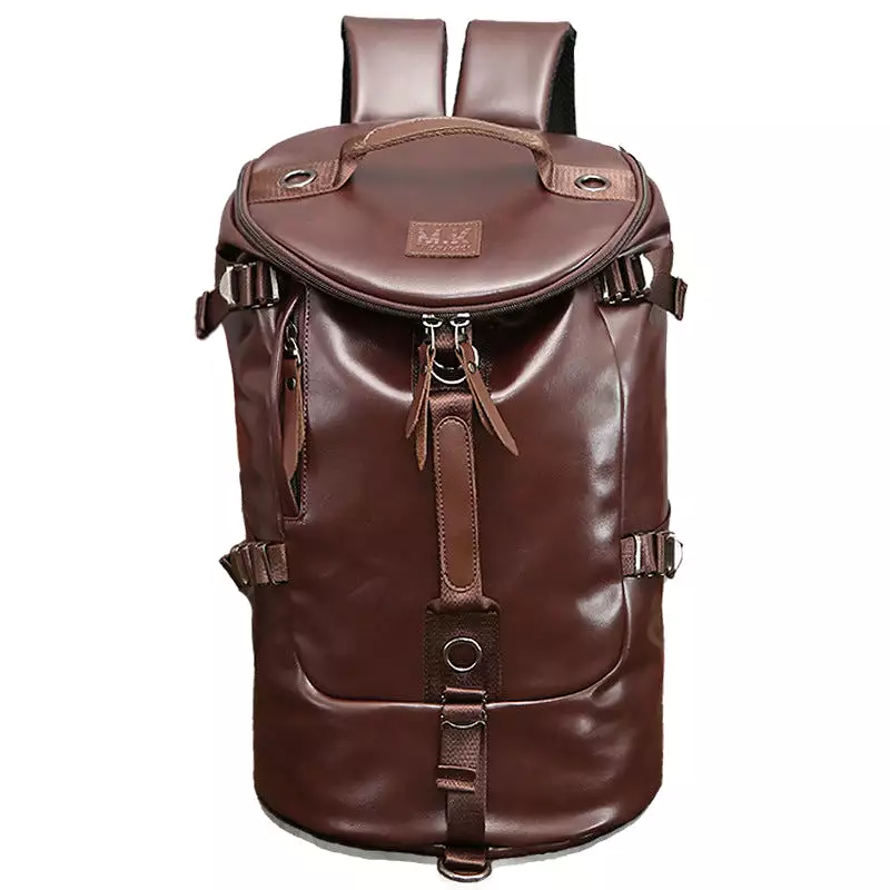 Men's trendy youth travel large capacity backpack