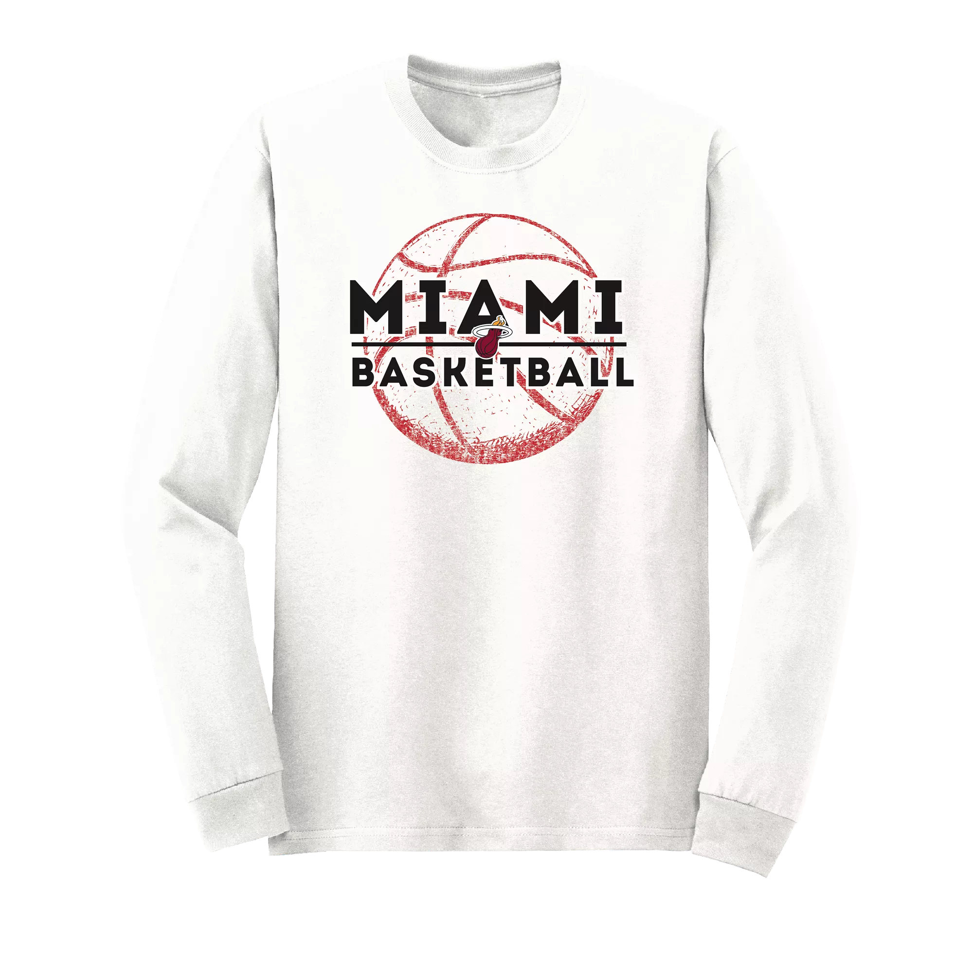 Miami HEAT Basketball Long Sleeve Tee