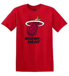 Miami HEAT Red Logo Tee