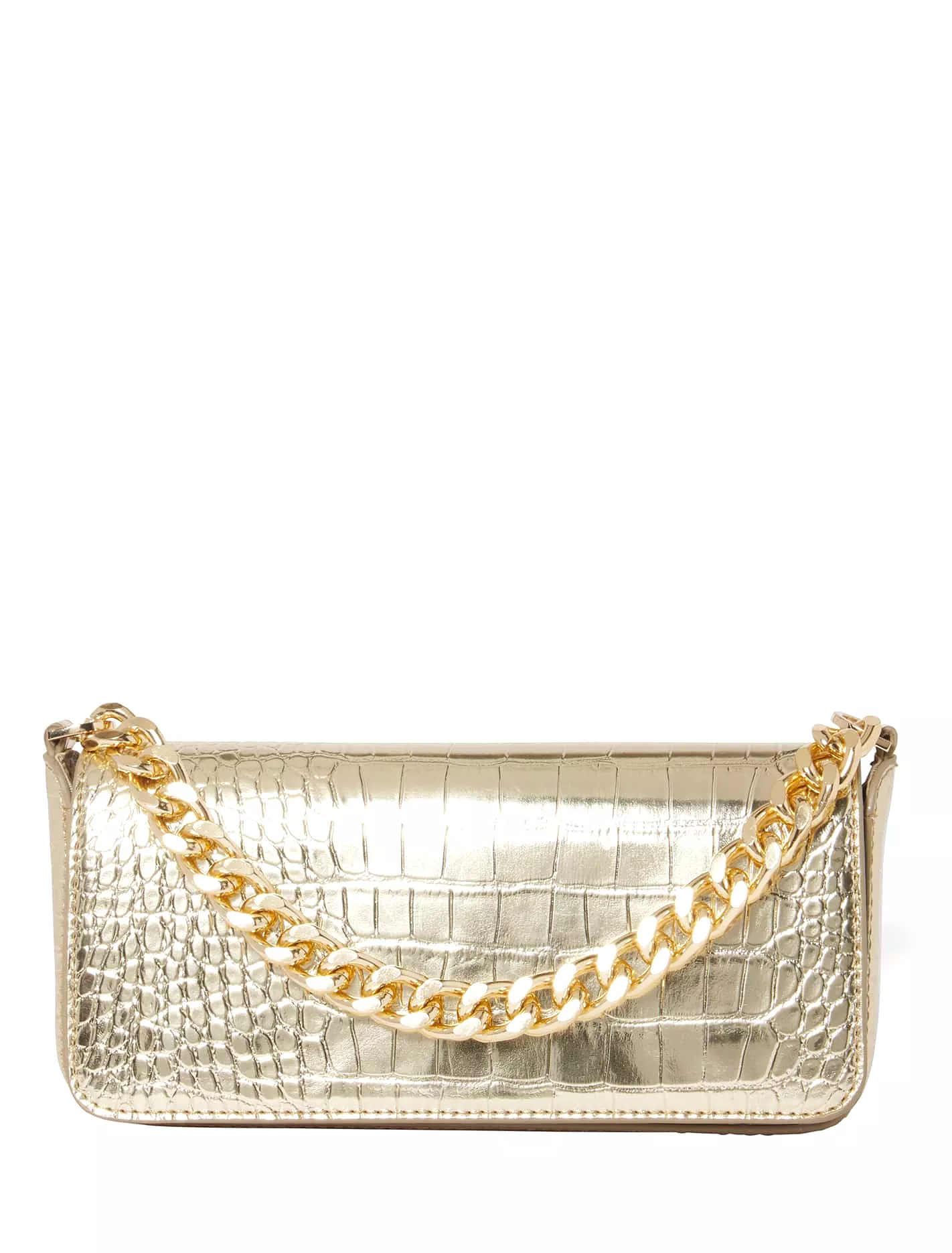 Miley Croc Shoulder Bag