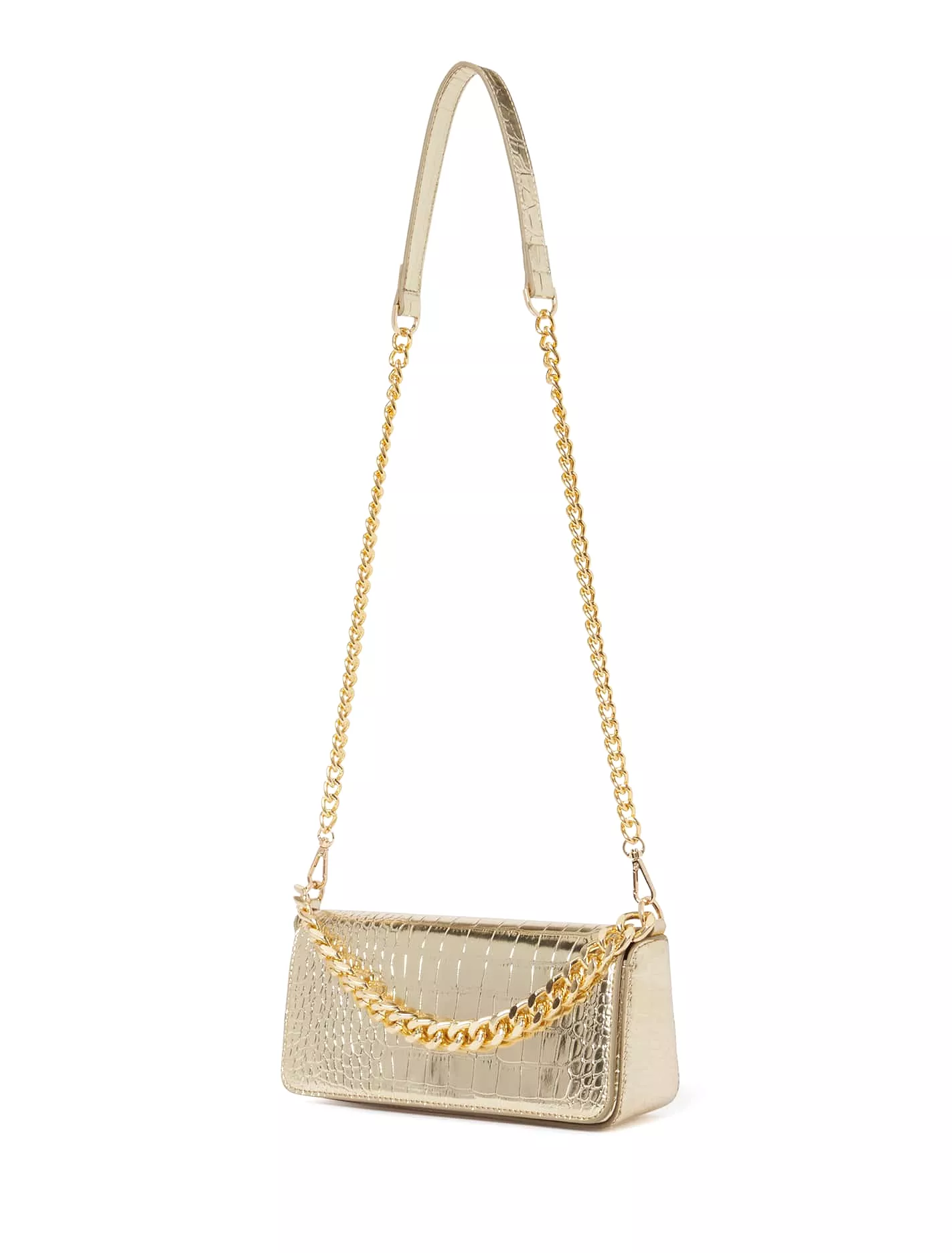 Miley Croc Shoulder Bag