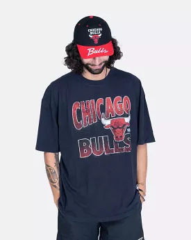 Mitchell & Ness Incline Stack Bulls Tee