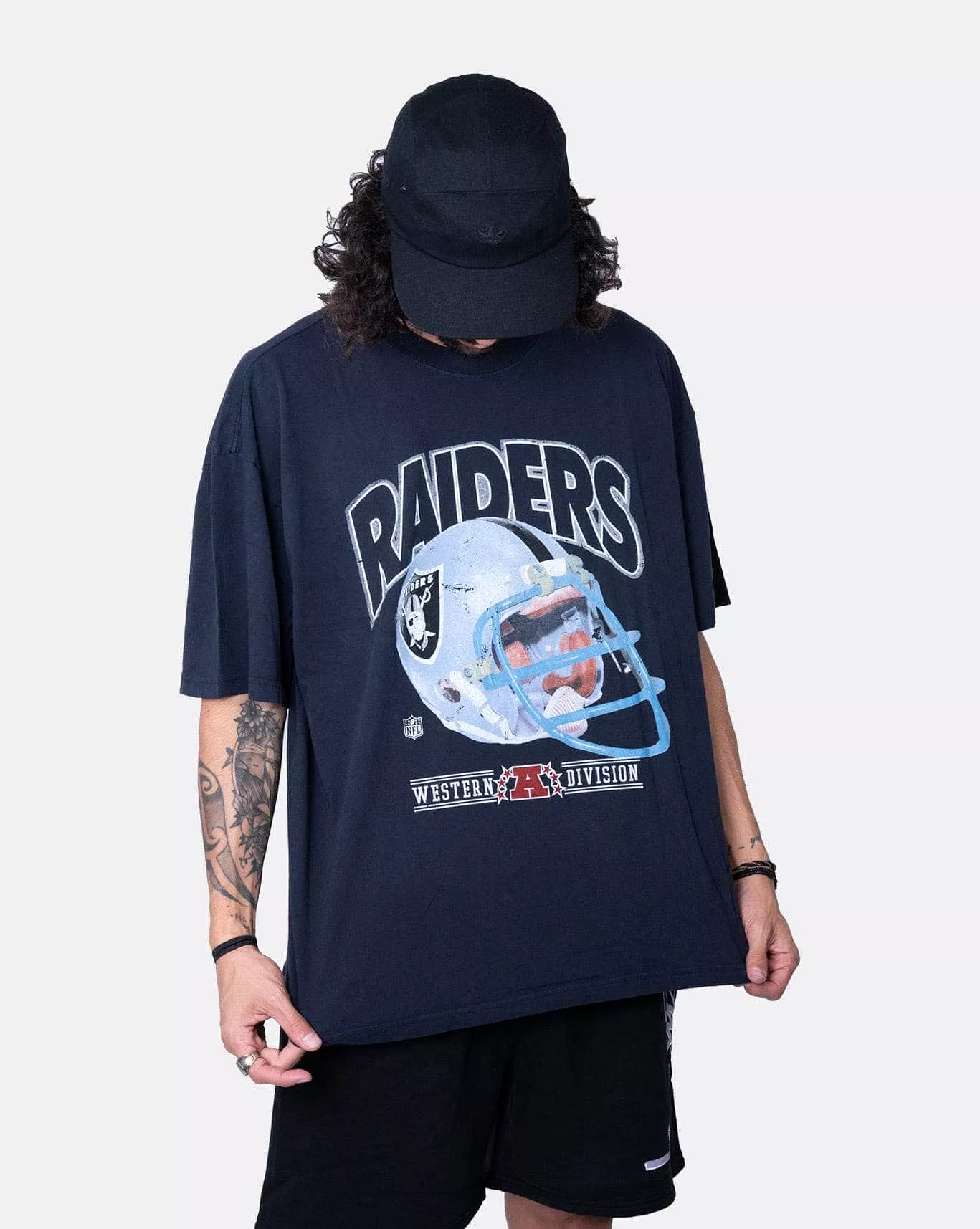 Mitchell & Ness Raiders Vintage Helmet Tee