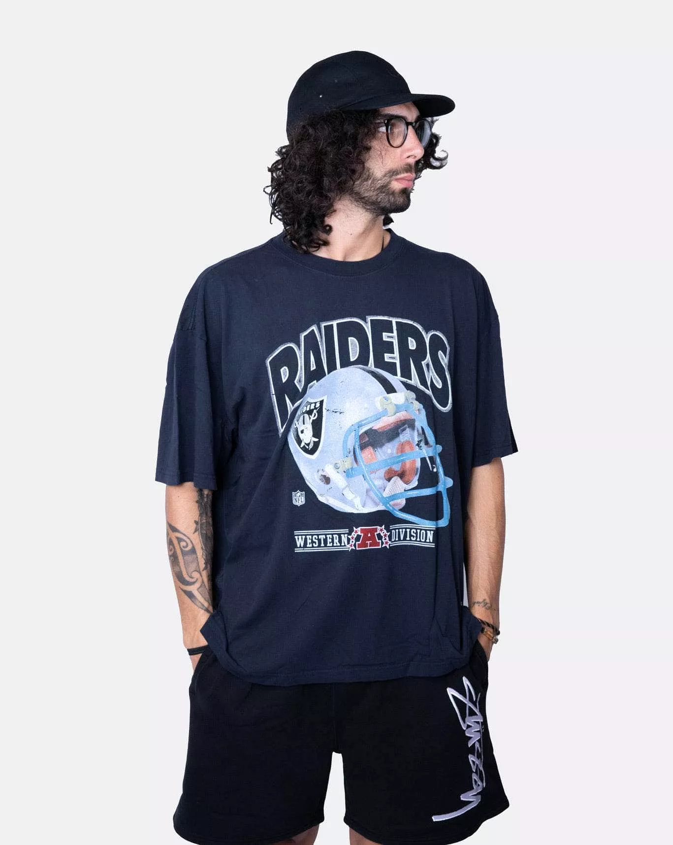 Mitchell & Ness Raiders Vintage Helmet Tee