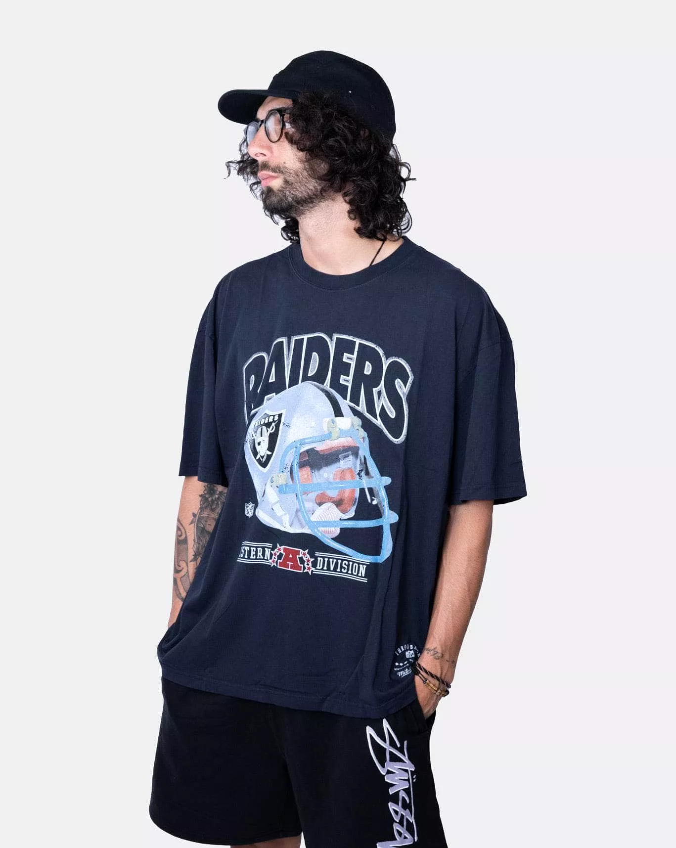 Mitchell & Ness Raiders Vintage Helmet Tee