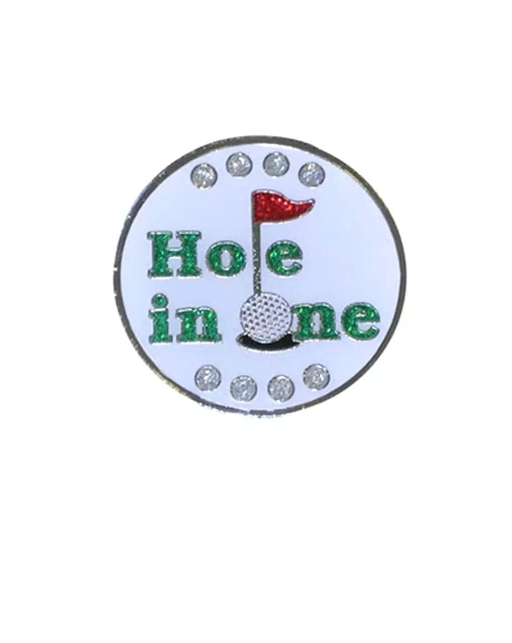 Navika Glitzy Hat Clip/Marker Hole In One