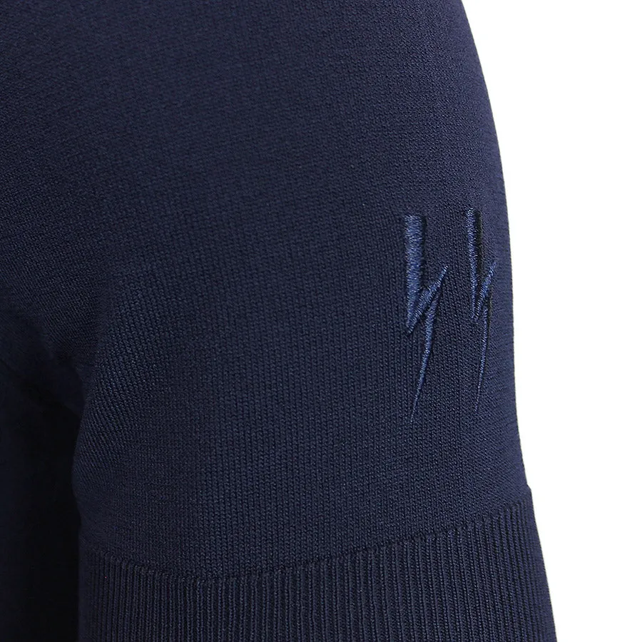 Neil Barrett - Techno Knit T-Shirt in Navy