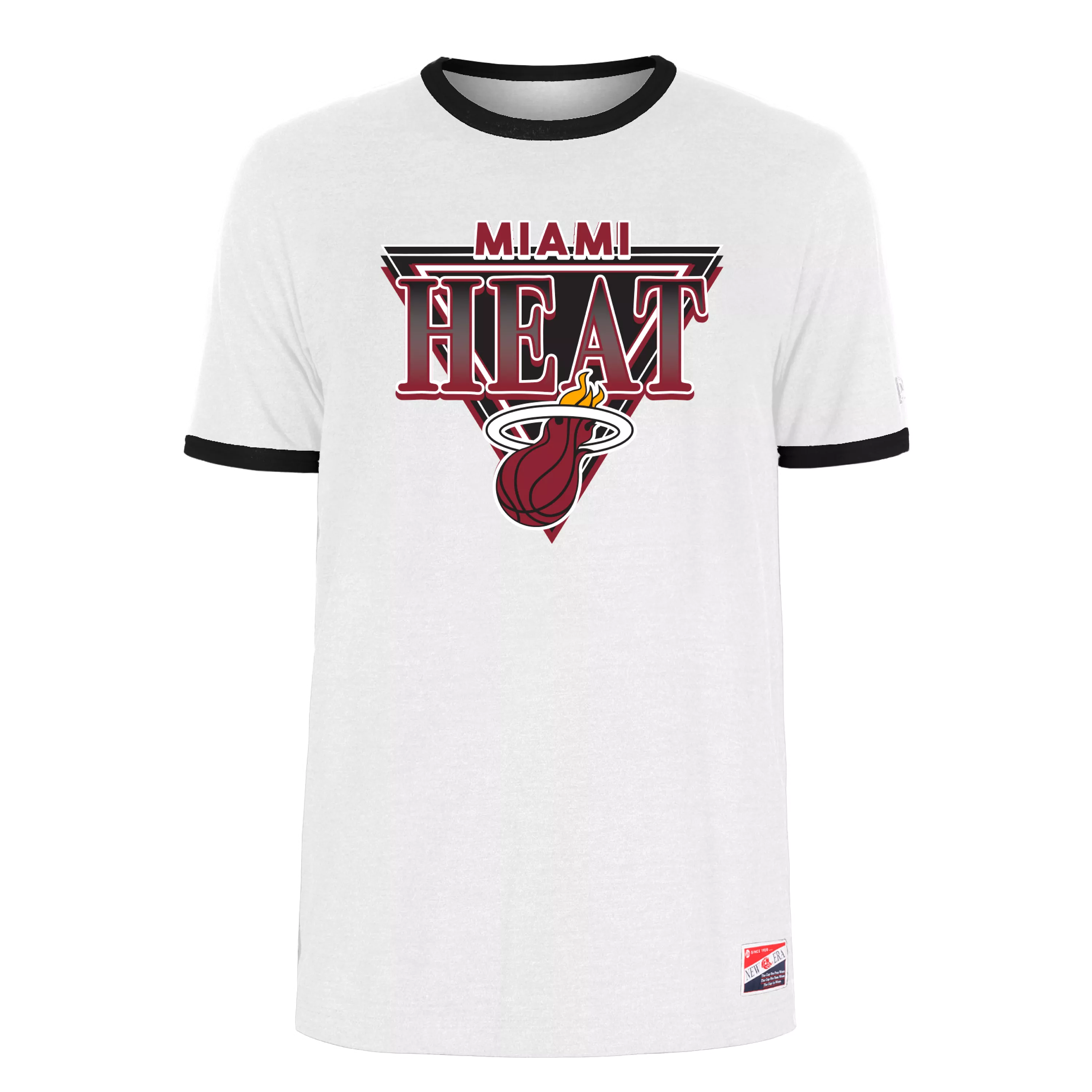 New Era Miami HEAT Ringer Tee