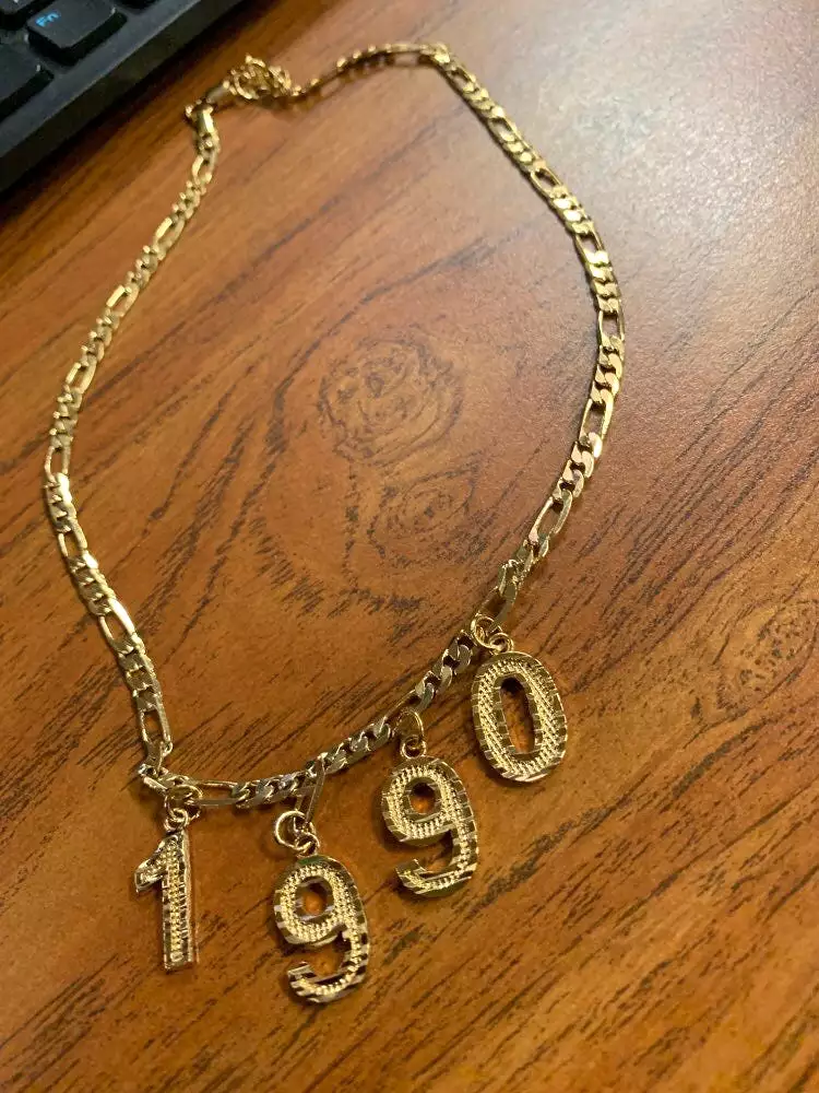 Number Necklace