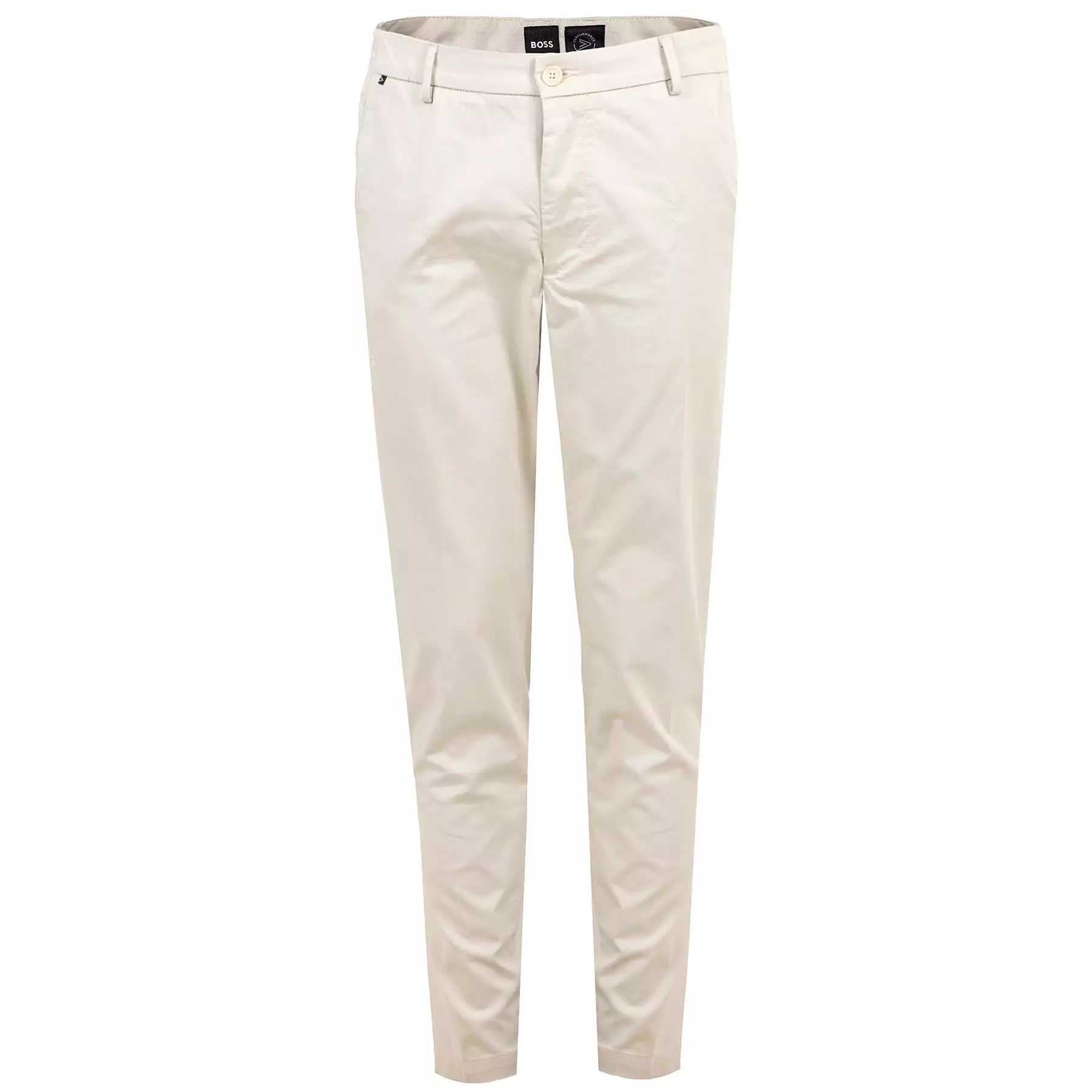 P-Kane-EL Regular Fit Trousers Open White - SU24