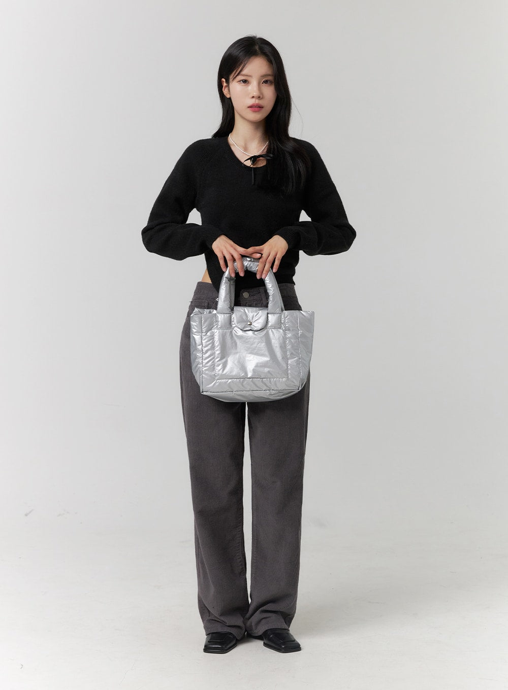 Padded Shoulder Tote Bag OJ417