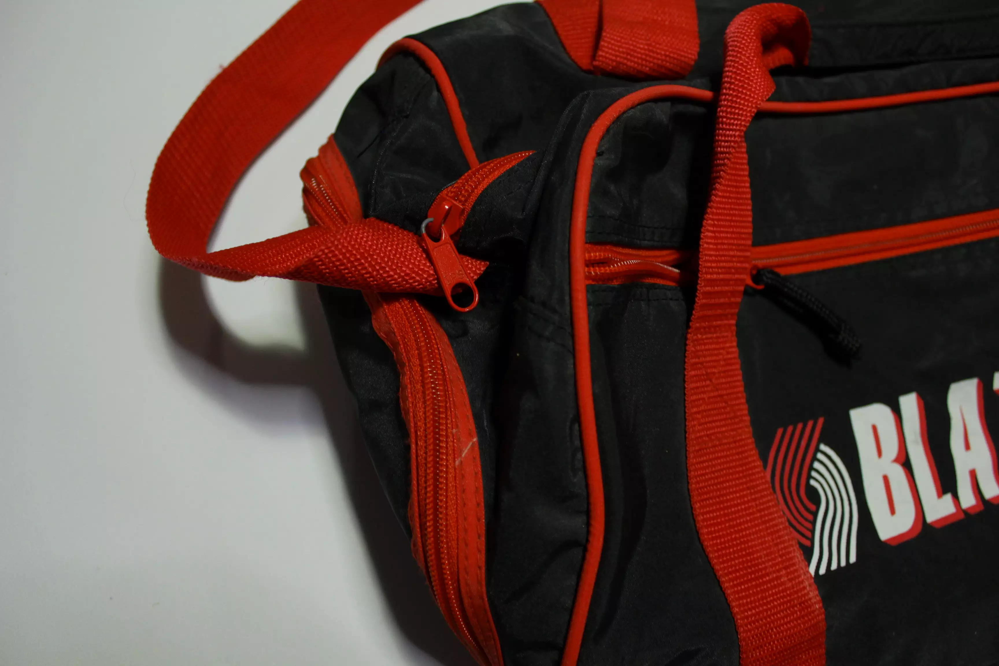 Portland Trail Blazers Vintage 90's Duffle Gym Travel Bag