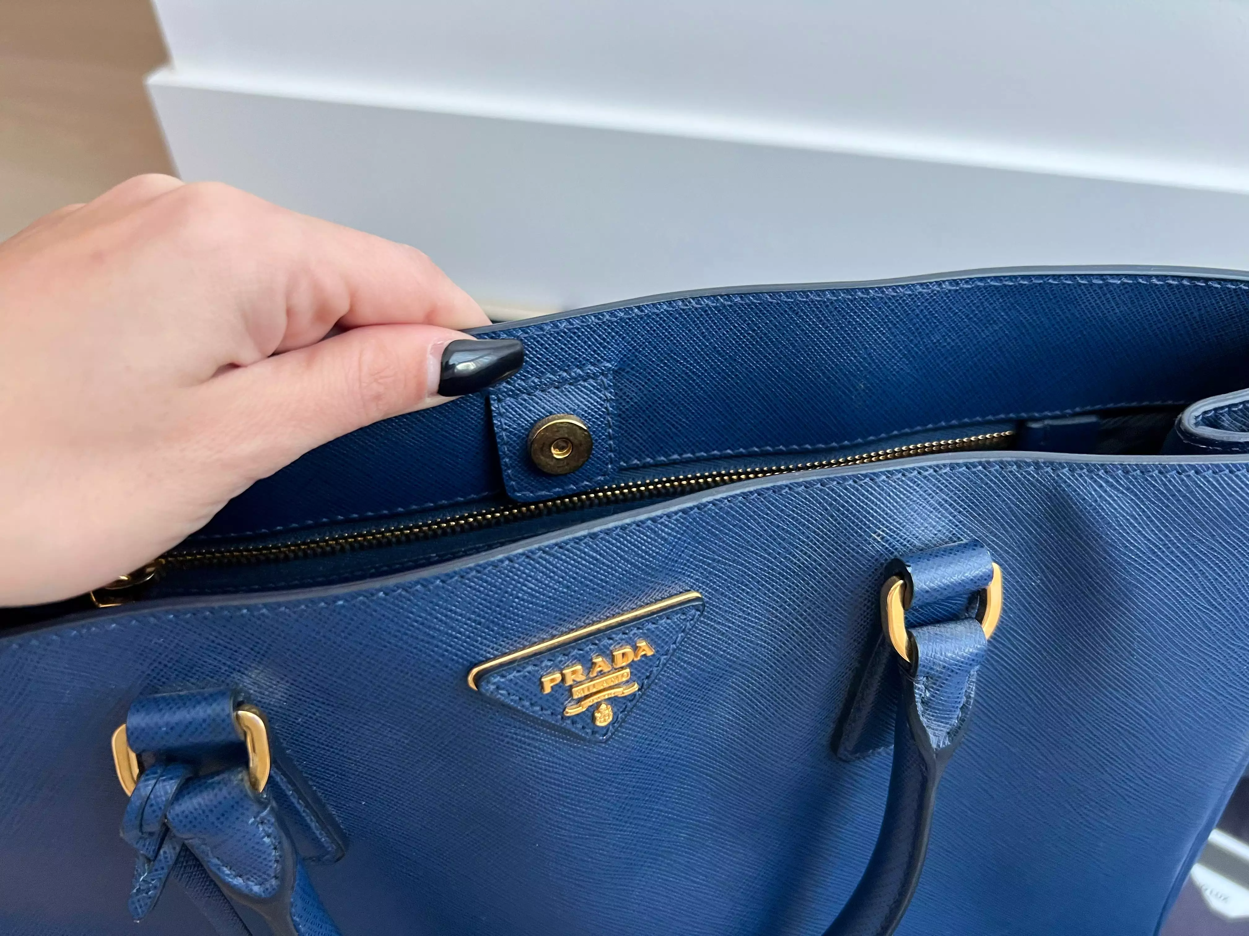 Prada Saffiano Tote Bag