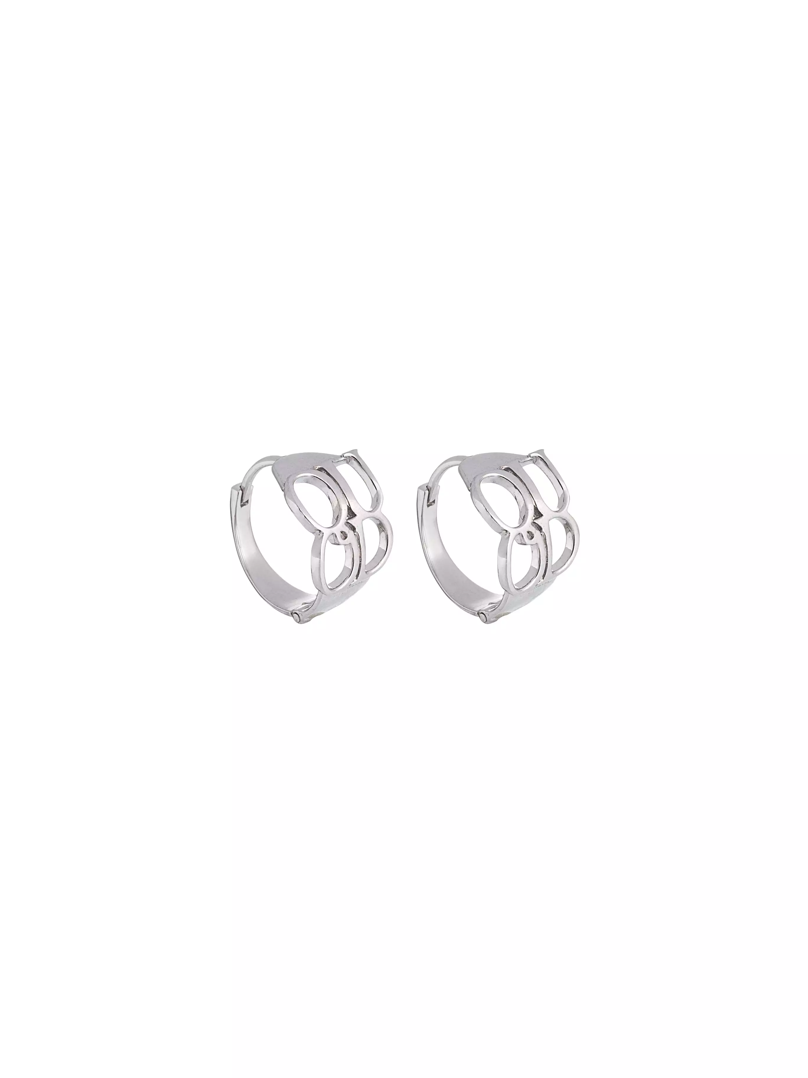 QUOD ICON EARRINGS SILVER