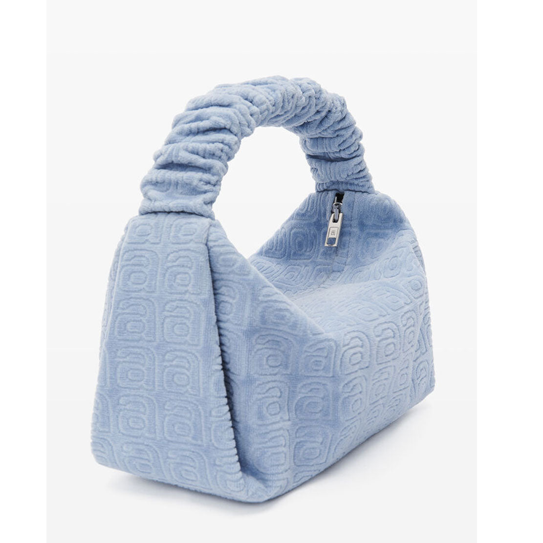 Scrunchie Monogram Terry Bag, Oxford