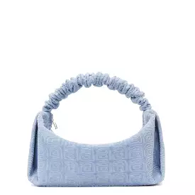 Scrunchie Monogram Terry Bag, Oxford