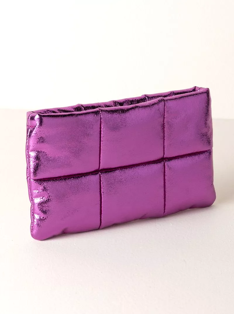 Shiraleah Skyler Zip Pouch - Magenta