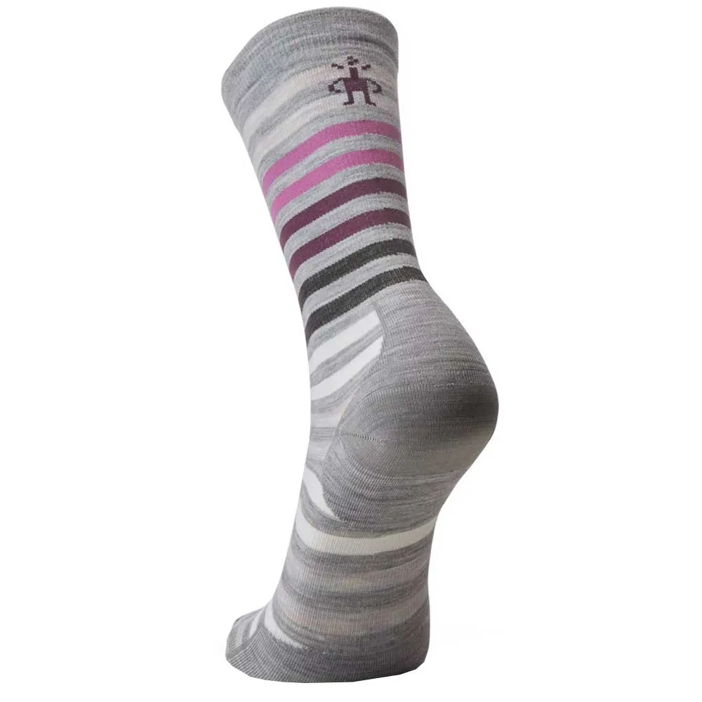 Smartwool Spruce Street Crew Socks Light Gray (Unisex)