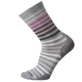 Smartwool Spruce Street Crew Socks Light Gray (Unisex)