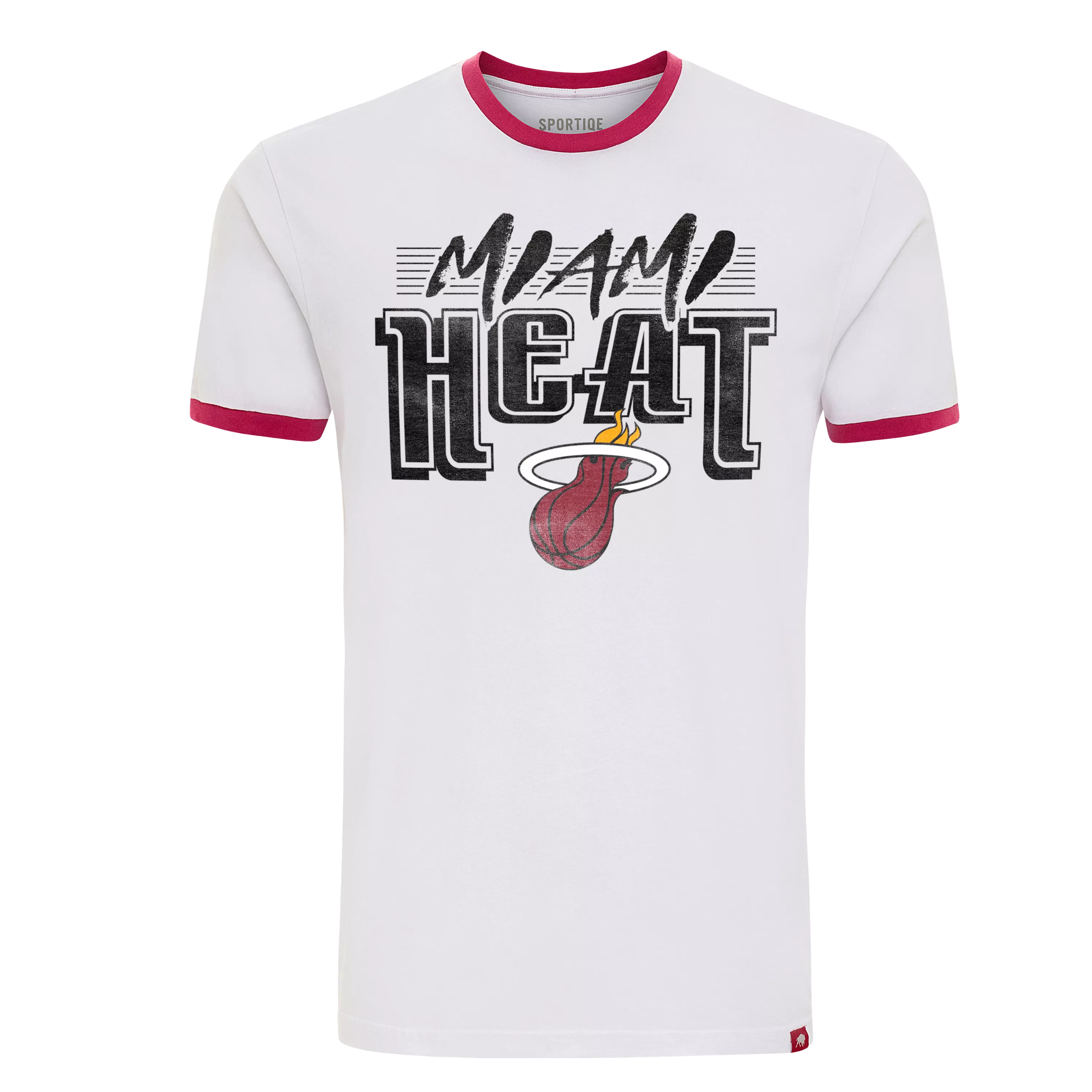 Sportiqe Miami HEAT Trent Ringer Tee