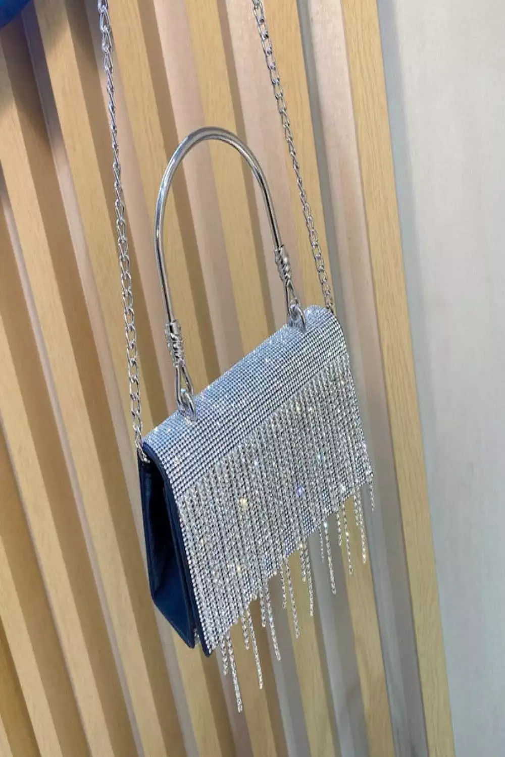 Tassel Rhinestone Handbag