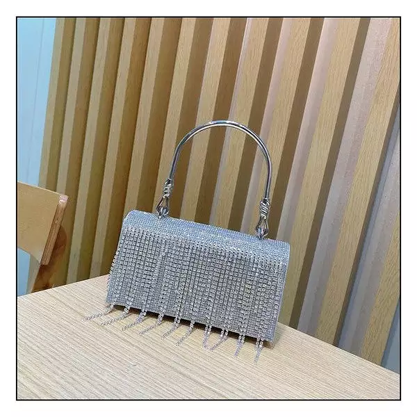 Tassel Rhinestone Handbag