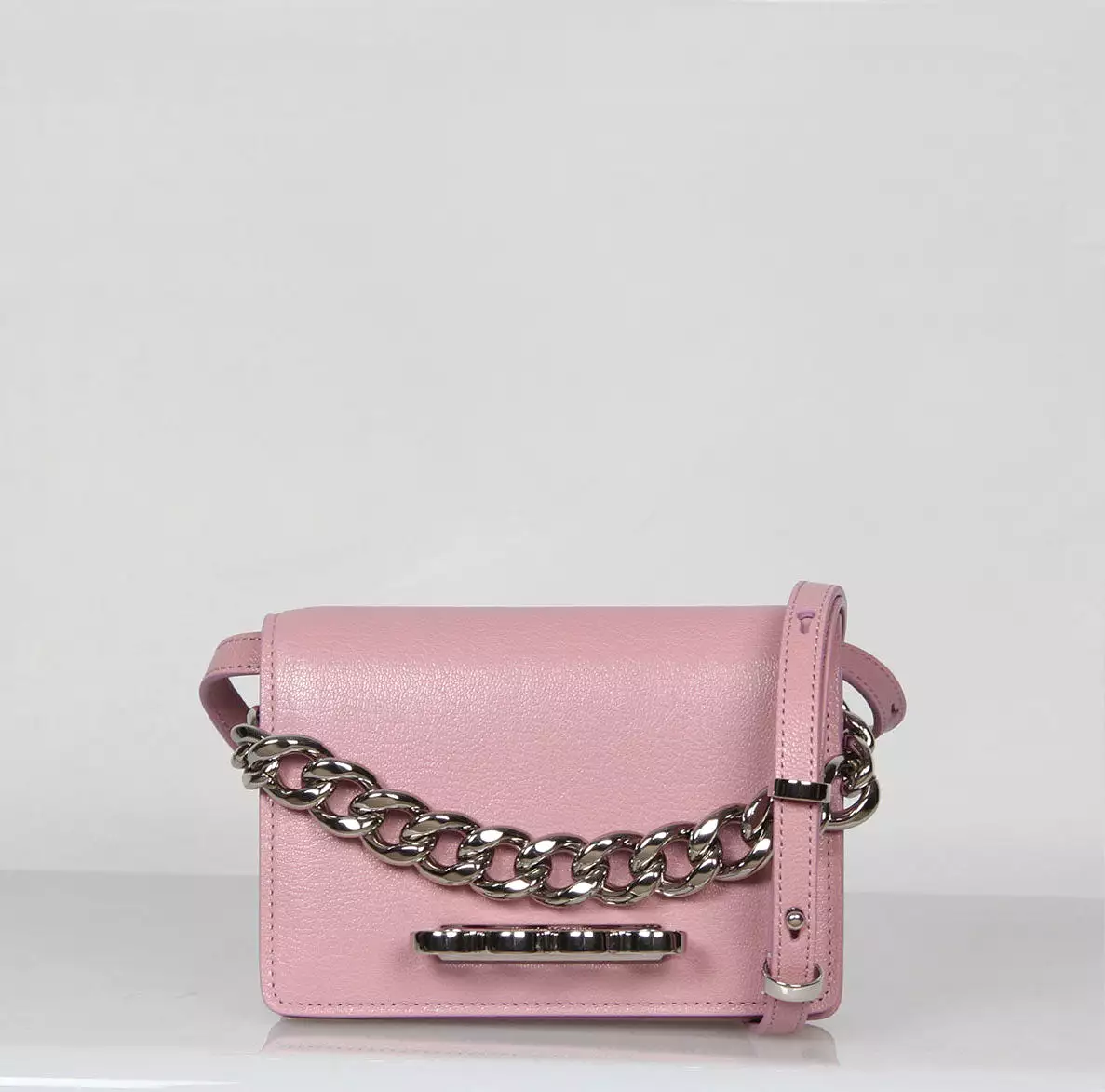 The Four Ring Mini with Chain Goat, Antic Pink (S)