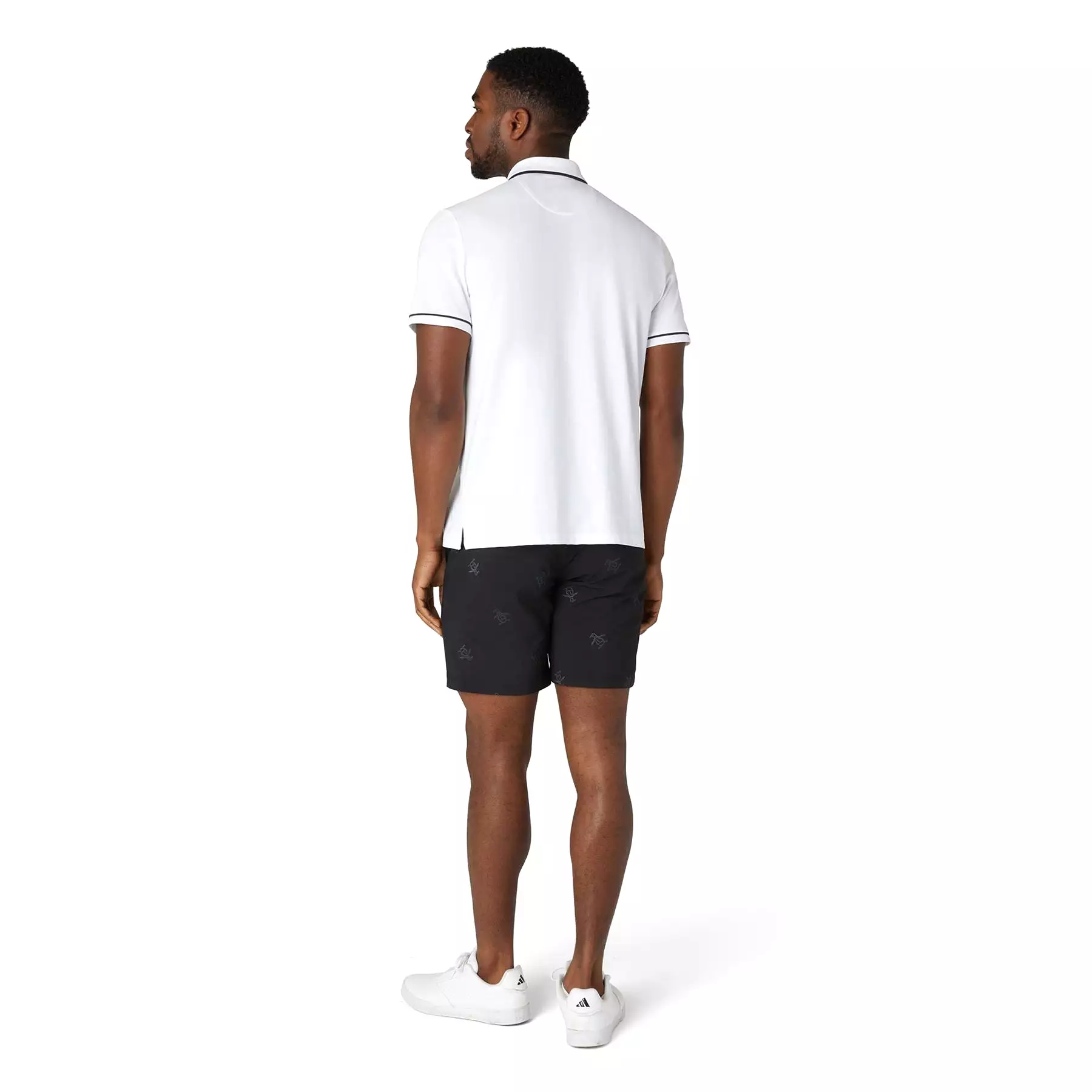 The Technical Earl Nylon Stretch Polo Bright White - SS24