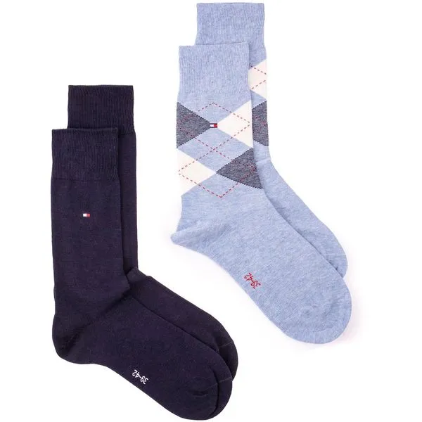 Tommy Hilfiger 2 Pack Crew Socks