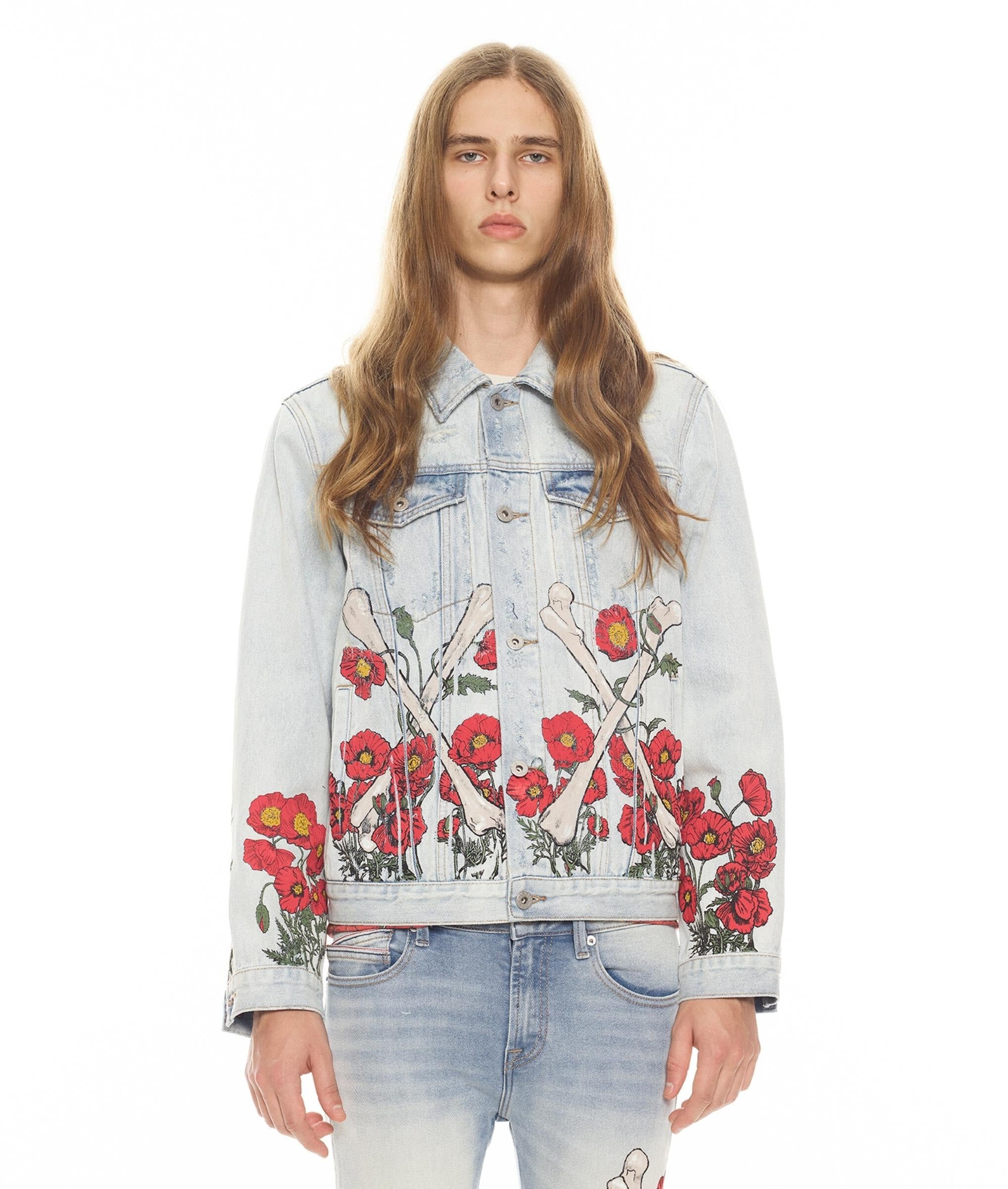 Type ll Poppy Denim Jacket (Lt Blue) /C1