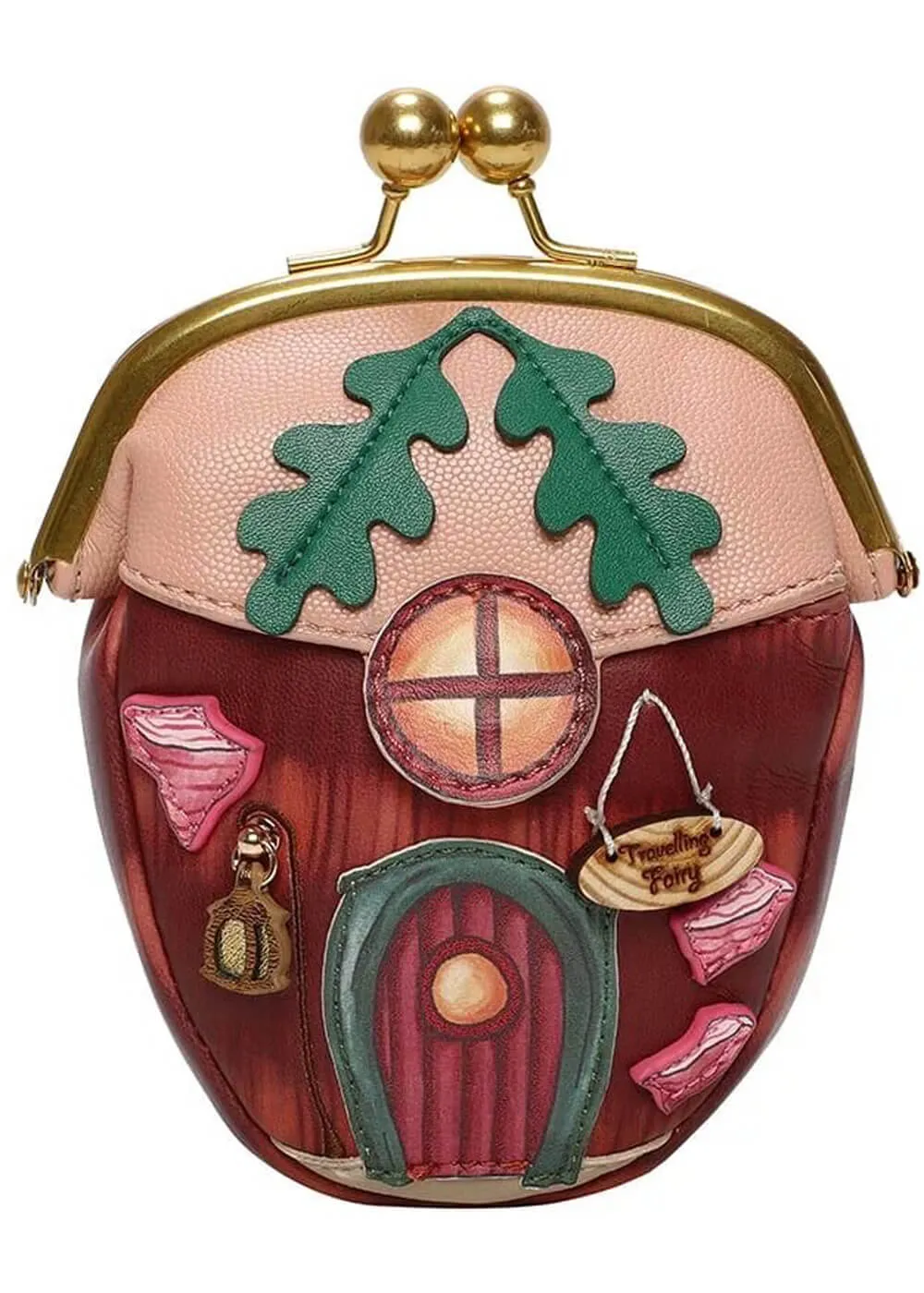 Vendula London Fairy Village Acorn Clipper Coin Purse