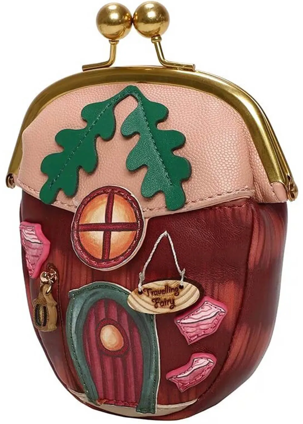 Vendula London Fairy Village Acorn Clipper Coin Purse