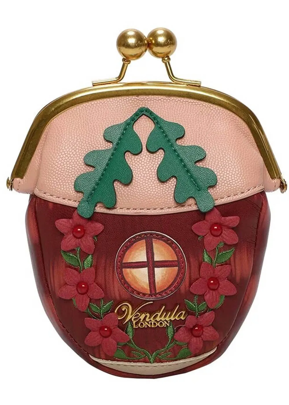 Vendula London Fairy Village Acorn Clipper Coin Purse