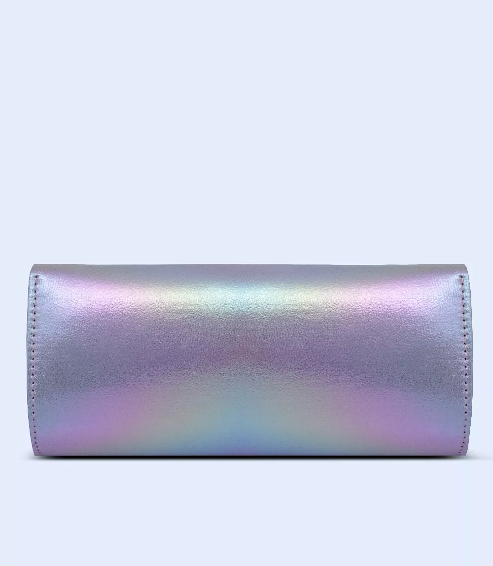 WB2512-LILAC-Women Snazzy Clutch