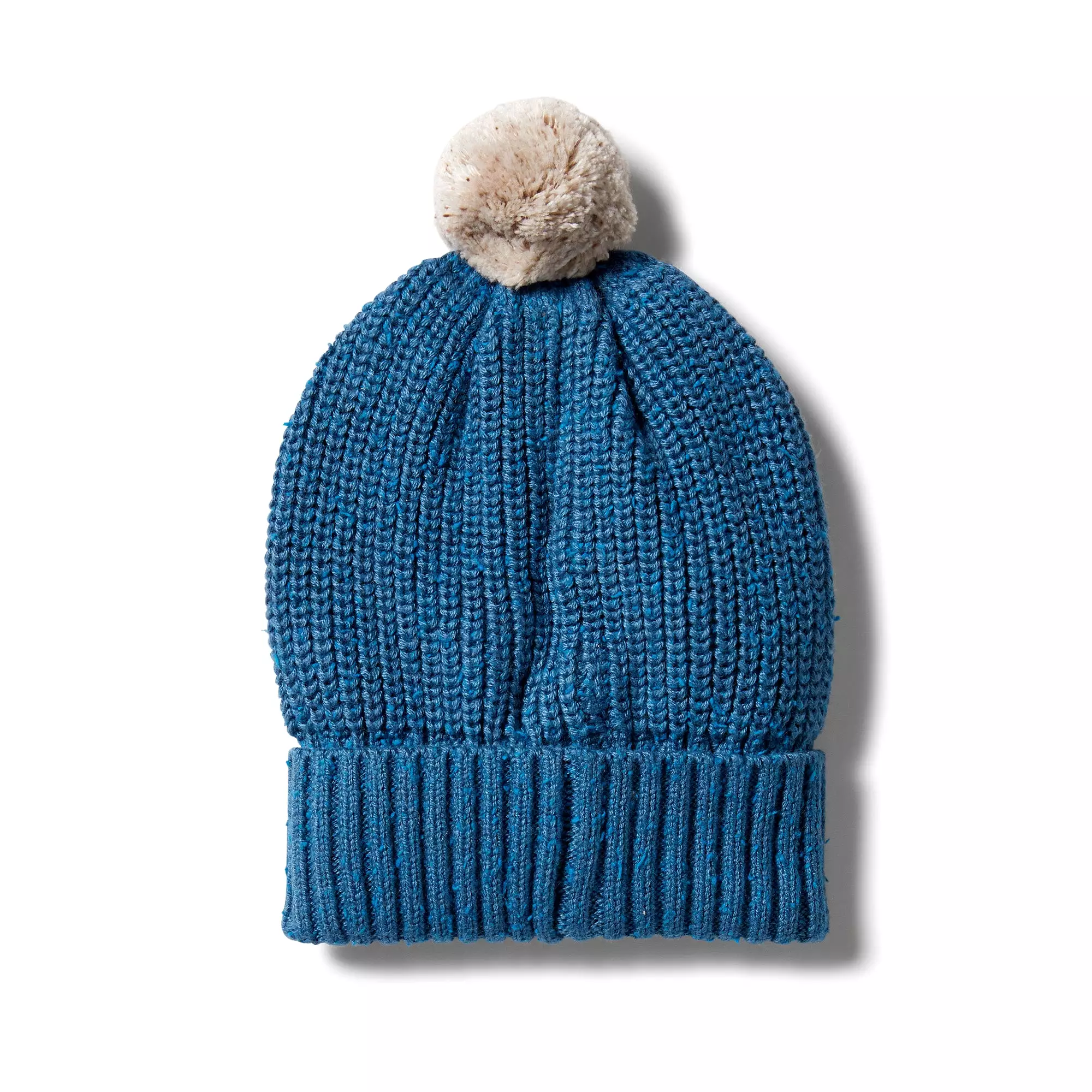 Wilson & Frenchy Knitted Hat - Denim Fleck