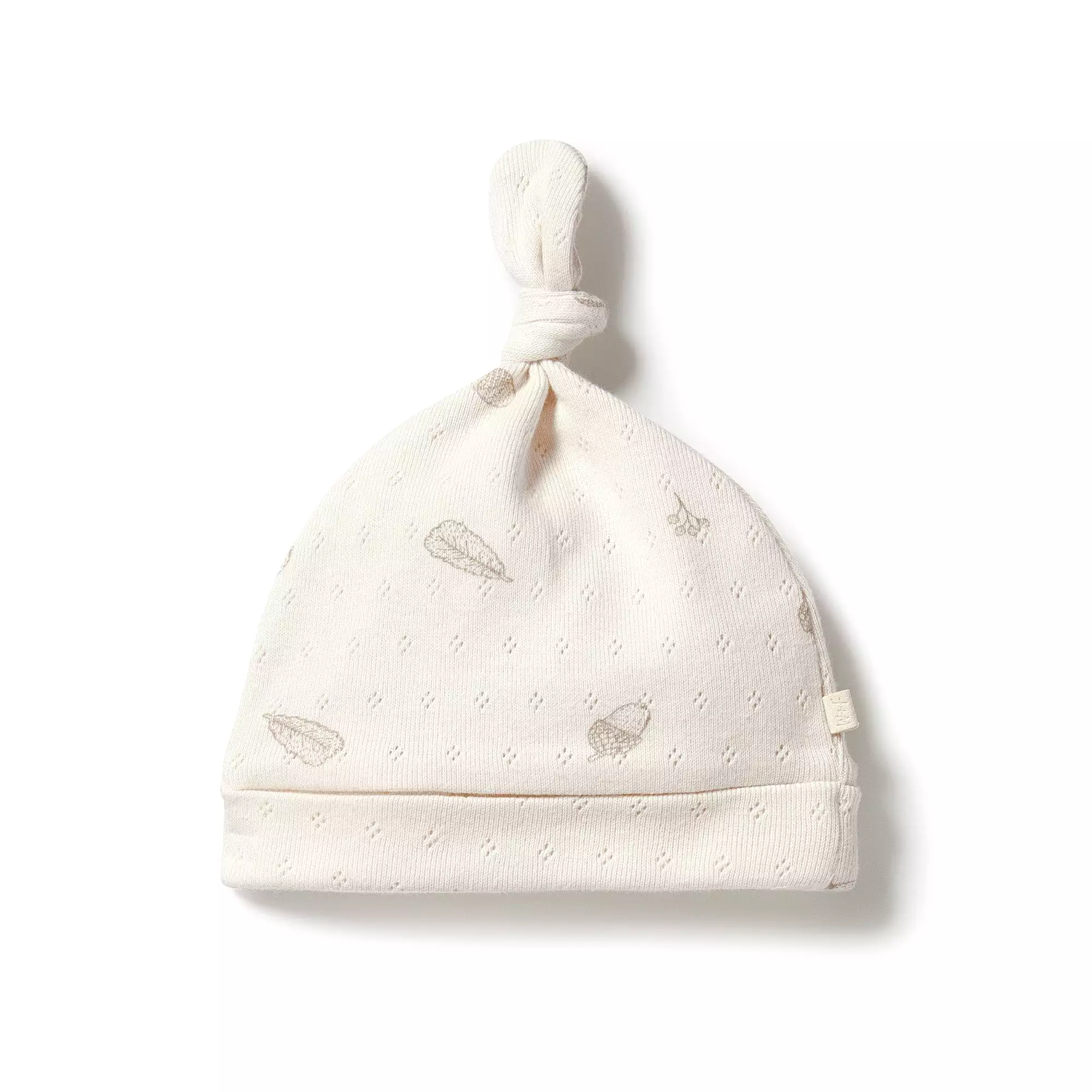 Wilson & Frenchy Organic Pointelle Knot Hat - Little Acorn