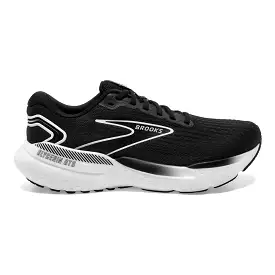 Women's Brooks Glycerin GTS 21, Black/Grey/White, 6.5 D Wide