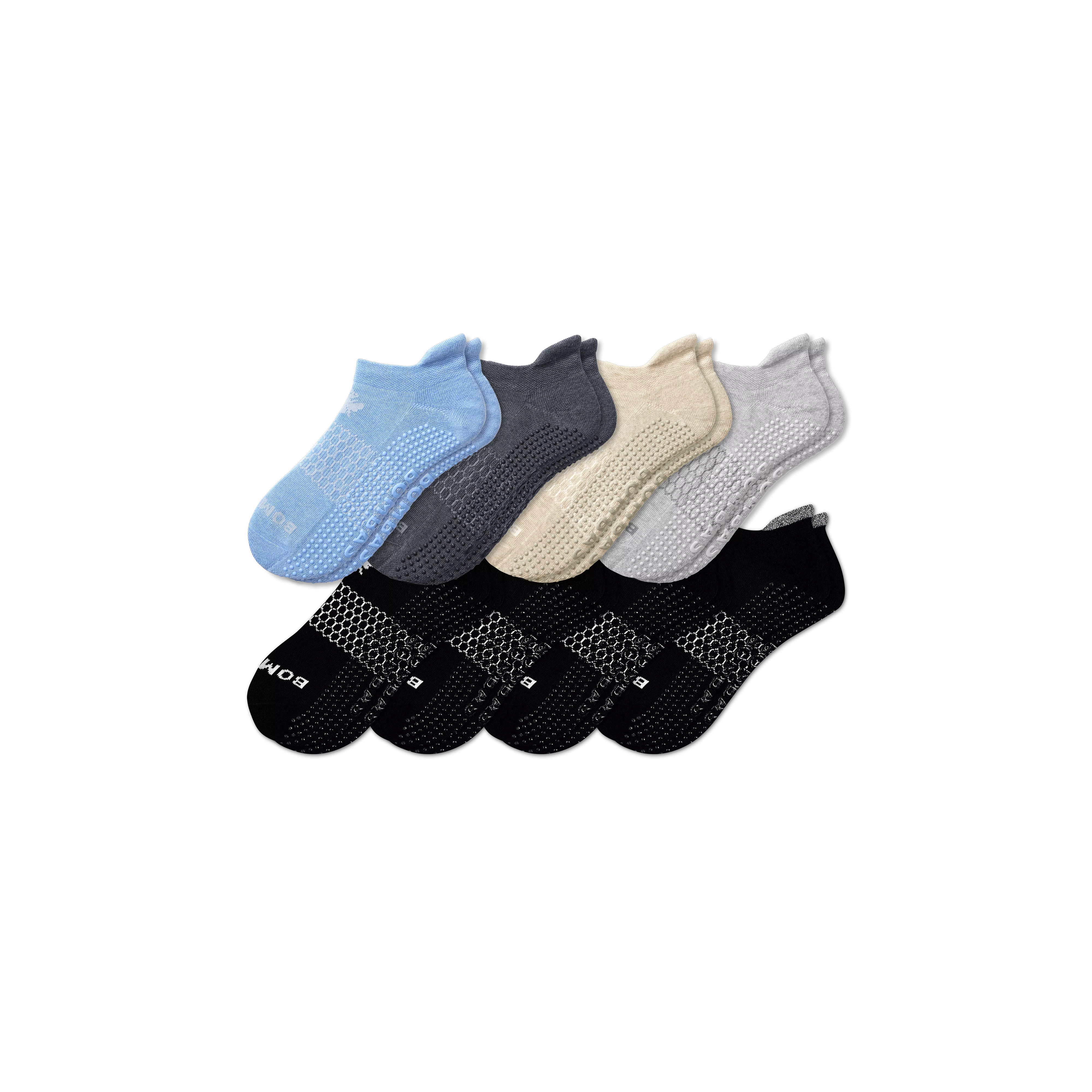 Women's Gripper Ankle Sock 8-Pack