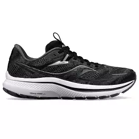 Women's Saucony Omni 21, Black/White, 7 B Medium