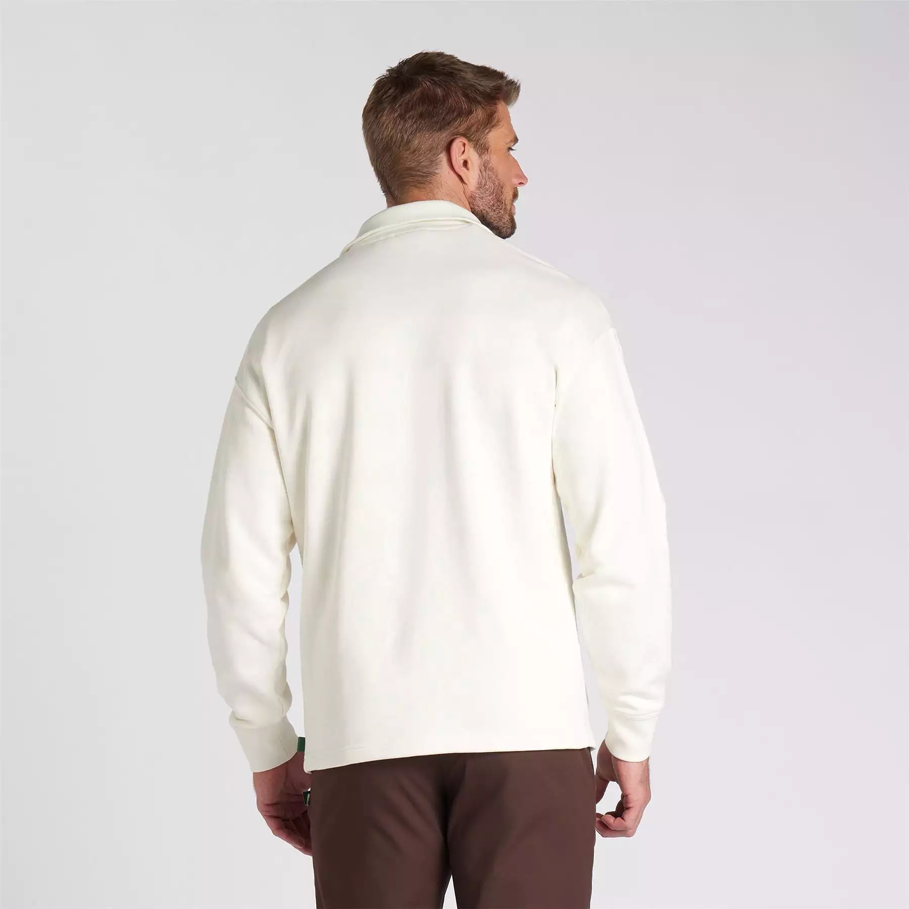 x QGC Half Zip Mid Layer Warm White - SS24