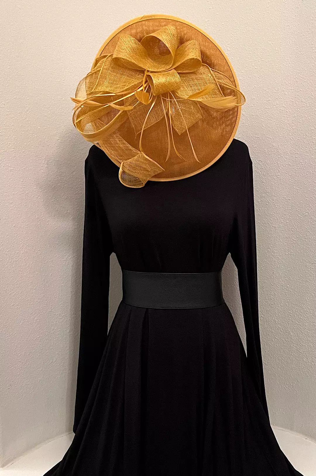 Yellow Fascinator Hat