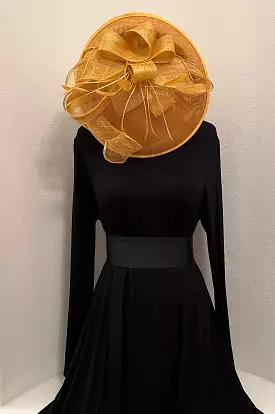 Yellow Fascinator Hat