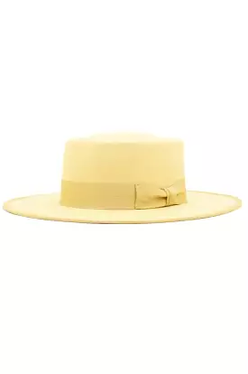 Yellow Rancher Style Hat