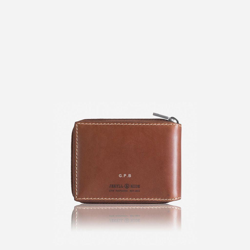 Zip Around Coin Wallet, Clay