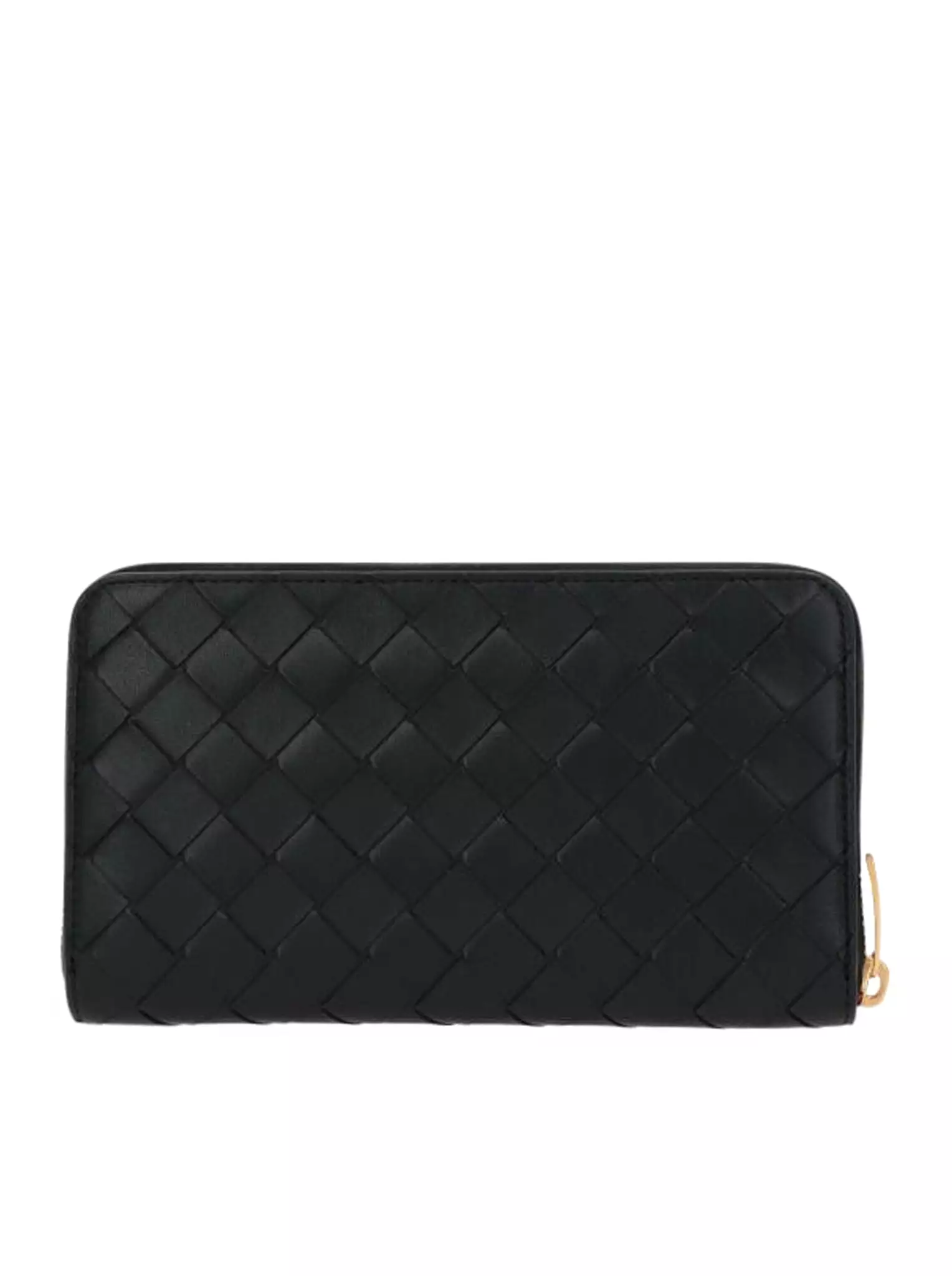 ZIP-AROUND WALLET IN INTRECCIATO NAPPA